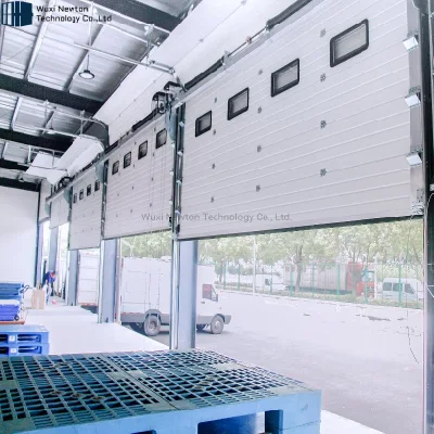 Sportello industriale pieghevole con sezione verticale di sollevamento verticale completamente automatico