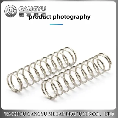  Molle a torsione a spirale piccole in acciaio personalizzato da 150 mm 301 304 Porta per garage in acciaio inox con ganci molla di estensione del freno
