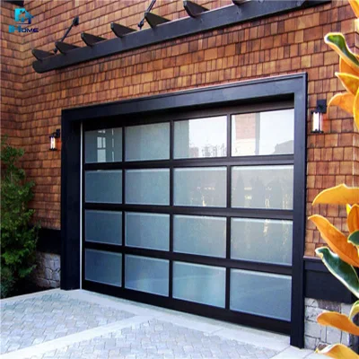 Prezzo basso residenziale Doppia lamiera grande zincata scorrevole Garage porta Per Ville