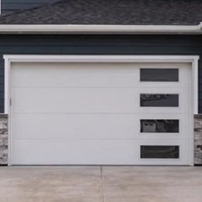 Easy Lift Automatic Electric approvato CE PU espanso isolato economico Garage Porte Pannelli Prezzi con Porte pedonali e Accessori in alluminio
