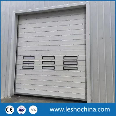Schermo antivento in lega di alluminio Fast Roll Up e Shutter Warehouse Porta automatica