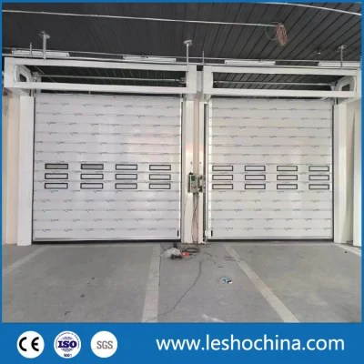 Schermo antivento in lega di alluminio Fast Roll Up e Shutter Warehouse Porta automatica
