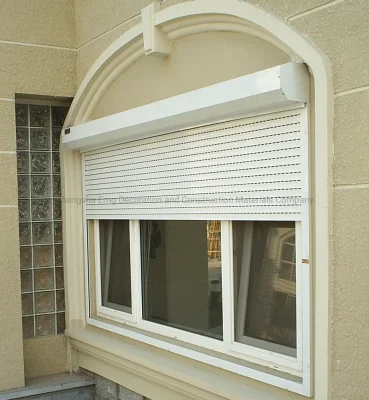  Avvolgibile avvolgibile in alluminio personalizzato intelligente per interni residenziali Dow up Finestre