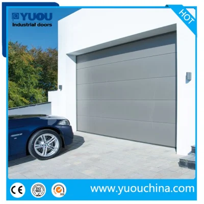 Costo efficace moderno metallo acciaio sezionale Overhad Villa Garage Porte