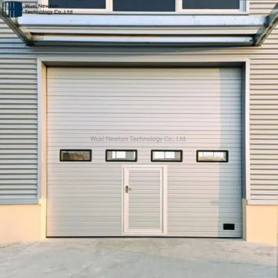 Porta industriale isolata automatica colore personalizzato magazzino commerciale sezionale in acciaio Porte