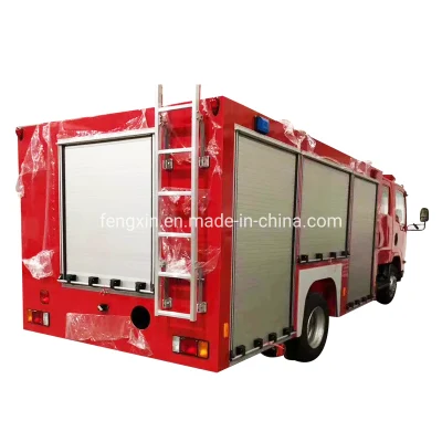  Veicoli speciali/camion antincendio, sportello a serranda in alluminio color argento