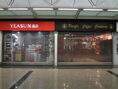 Portello a cristallo trasparente dell&prime;otturatore del rullo del policarbonato del PC