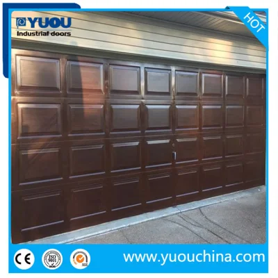 Costo efficace moderno metallo acciaio sezionale Overhad Villa Garage Porte