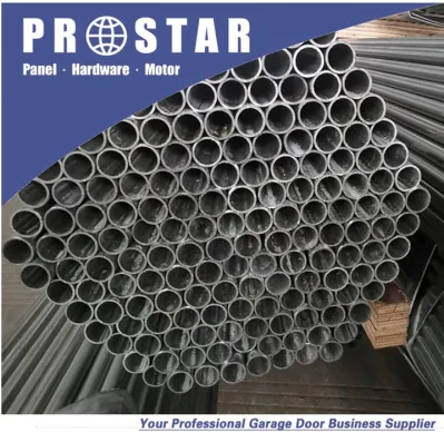  Nero / zincato HDG 1 pollice 1&quot; 25,4mm 33,7mm 34mm Albero a molla per torsione porta garage inclinabile in un pezzo da 156 mm 216 mm / Bar