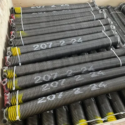 Produttore cinese Commercio all&prime;ingrosso parti di accessori per accessori per accessori per porte per garage elettrico personalizzato Molle delle portiere in garage a torsione in acciaio con sezione a soffitto