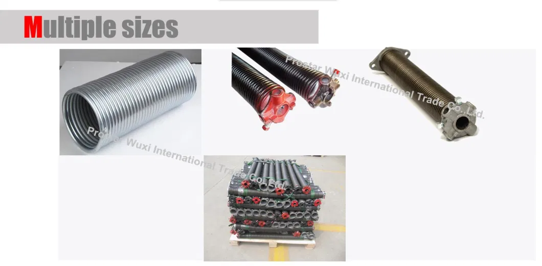 Garage Door Hardware Torsion Spring Galvanized / Oil Tempered