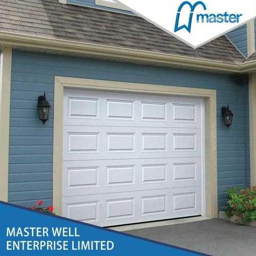 Sectional Automatic Garage Door with Finger Protection