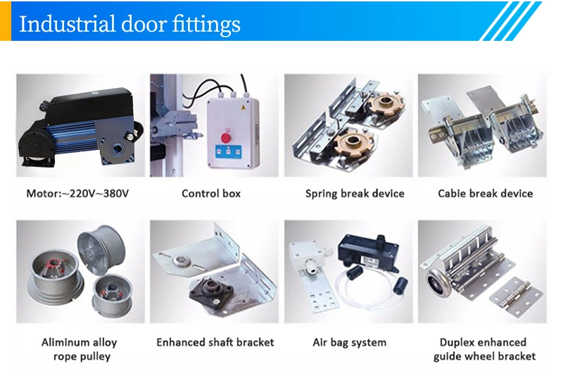 Heavy Duty Vertical Lifting Counterweight Industrial Door (HF-K335)