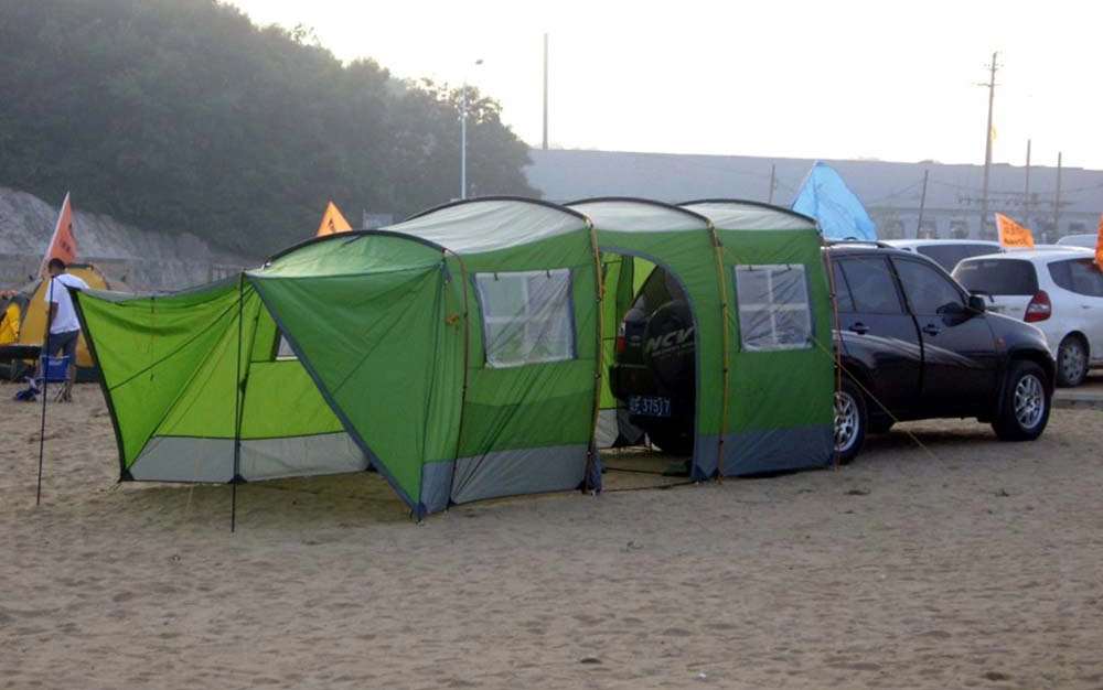 Resort Enclosed Party Foldable Garage off Road Tent Trailer