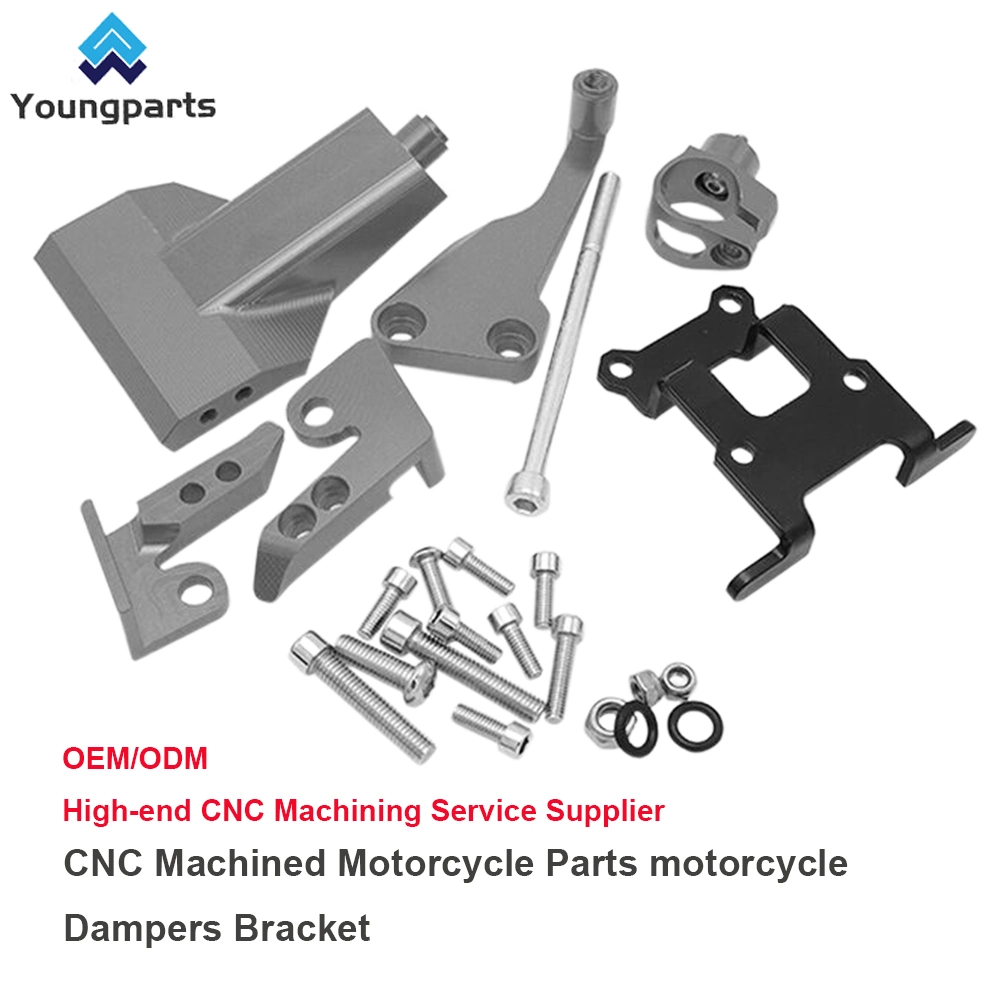 Motorcycle Shock Mount Brackets Made of Stainless Steel by CNC Machining