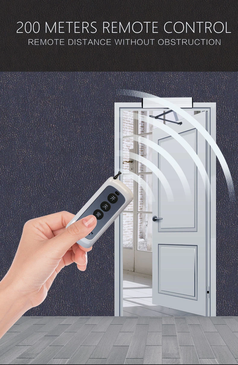 Safe Operation Electric Automatic Swing Door Operator with Remote