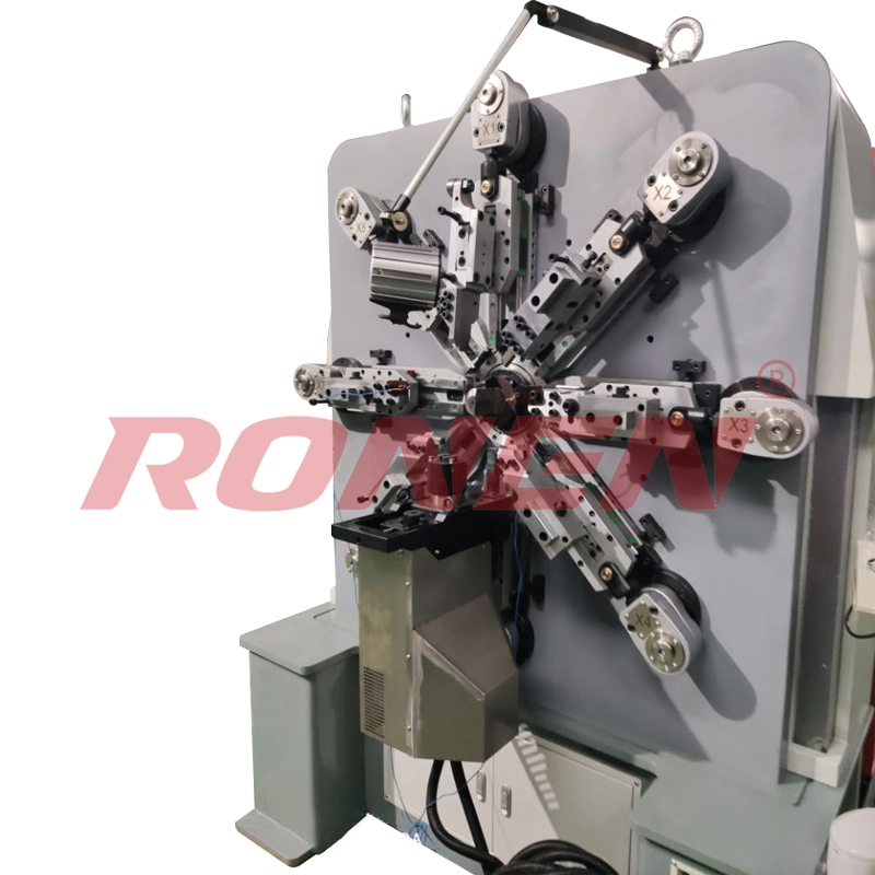 Easy Operating Taiwan Computer Control System Double Tension Spring Wire Bending Machine