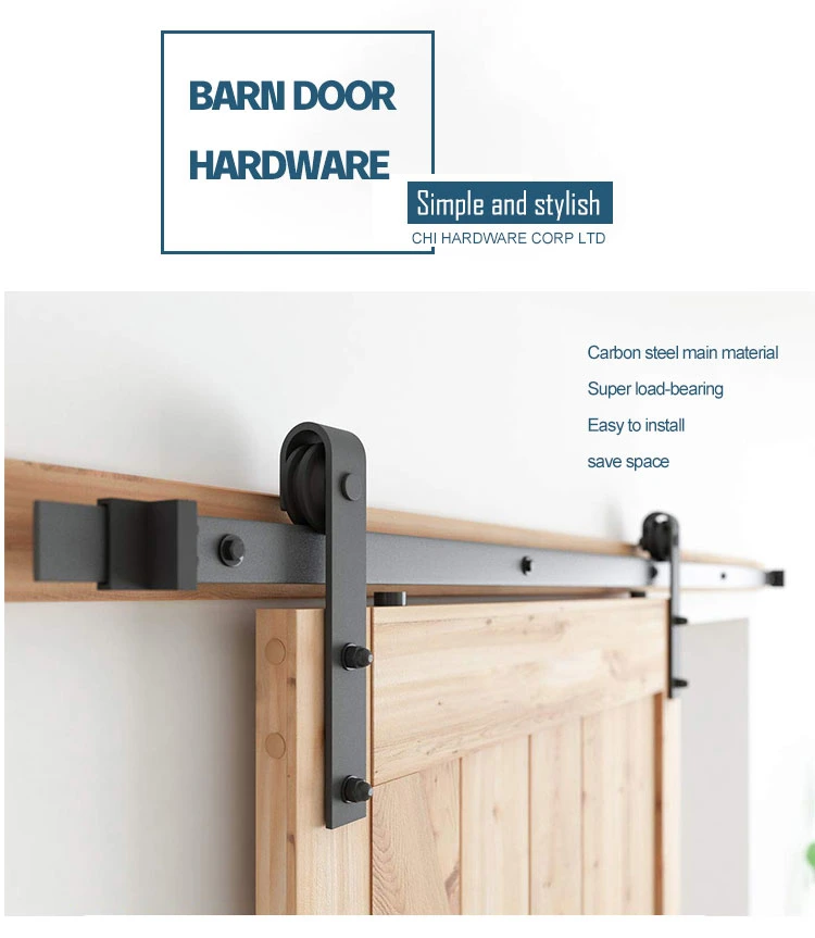 Fitting Box Rail Bypass Hidden Sliding Double Barn Door Hardware Soft Close 6 Foot Solid Wood Barn Door Accessories