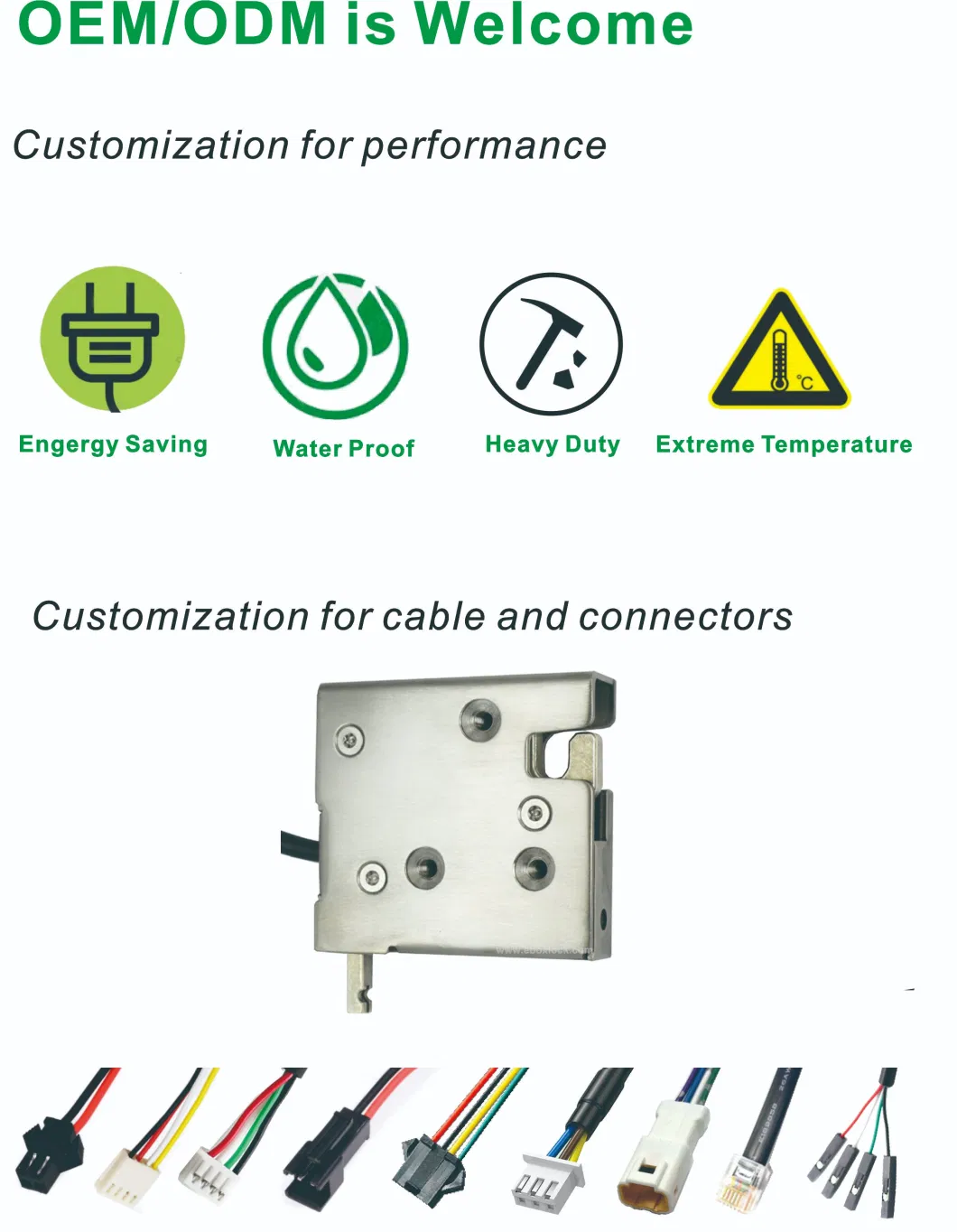 Stainless Steel Waterproof IP67 Electromechanical Locks for Banking Equipment and Smart Kiosk