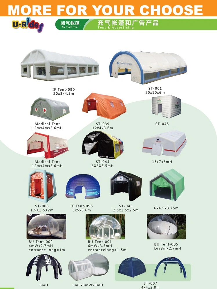 Wholesale inflatable garage ultimate bike shield folding bubble transparent PVC inflatable motorcycle tent cover