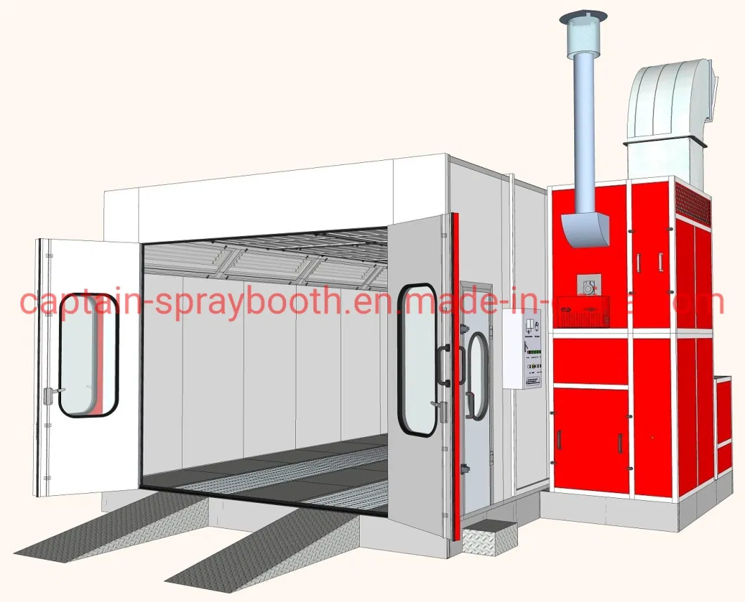 Spray Paint Booth with High Quality at Factory Price