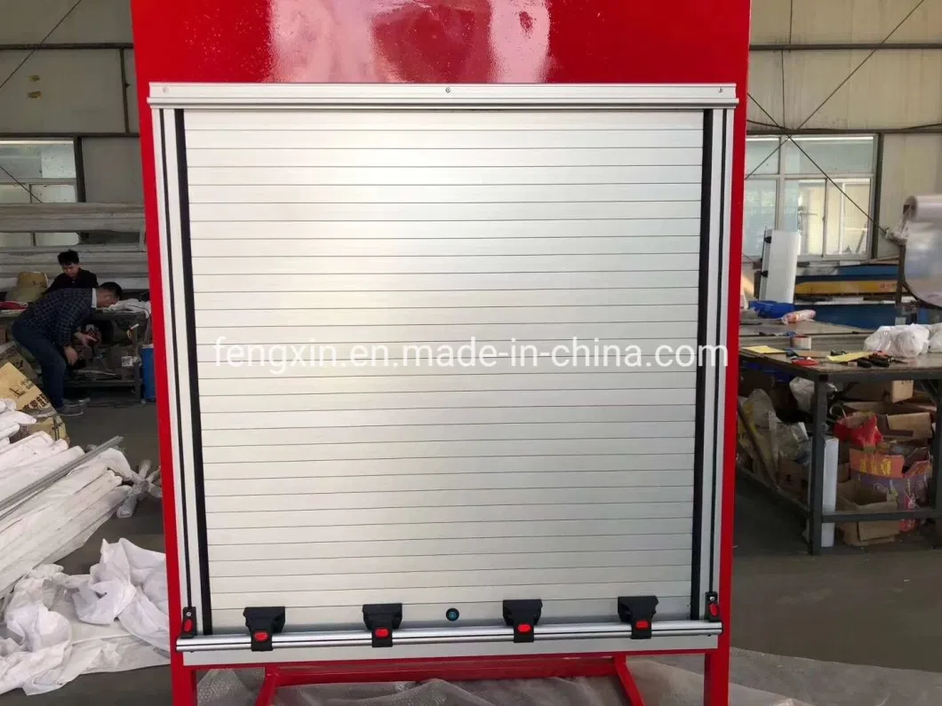 Special Vehicles/Fire Truck Silver Aluminum Rolling Shutter Door