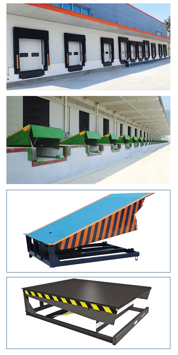 Industrial Heavy Duty Garage Forklift Platform Container Loading &amp; Unloating Swinging up Dock Leveler