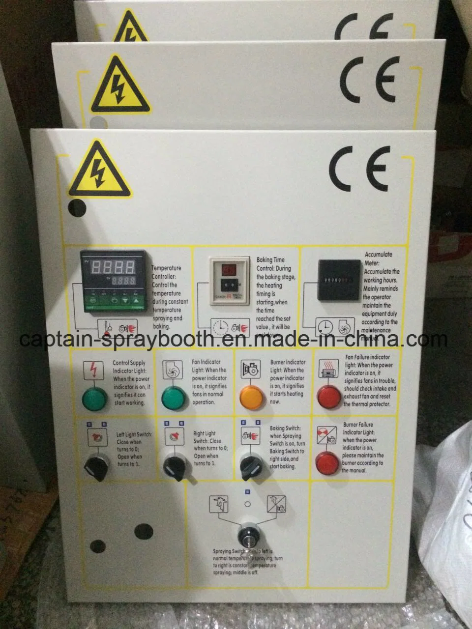 Spray Paint Booth for Car Repair From China Factory with CE