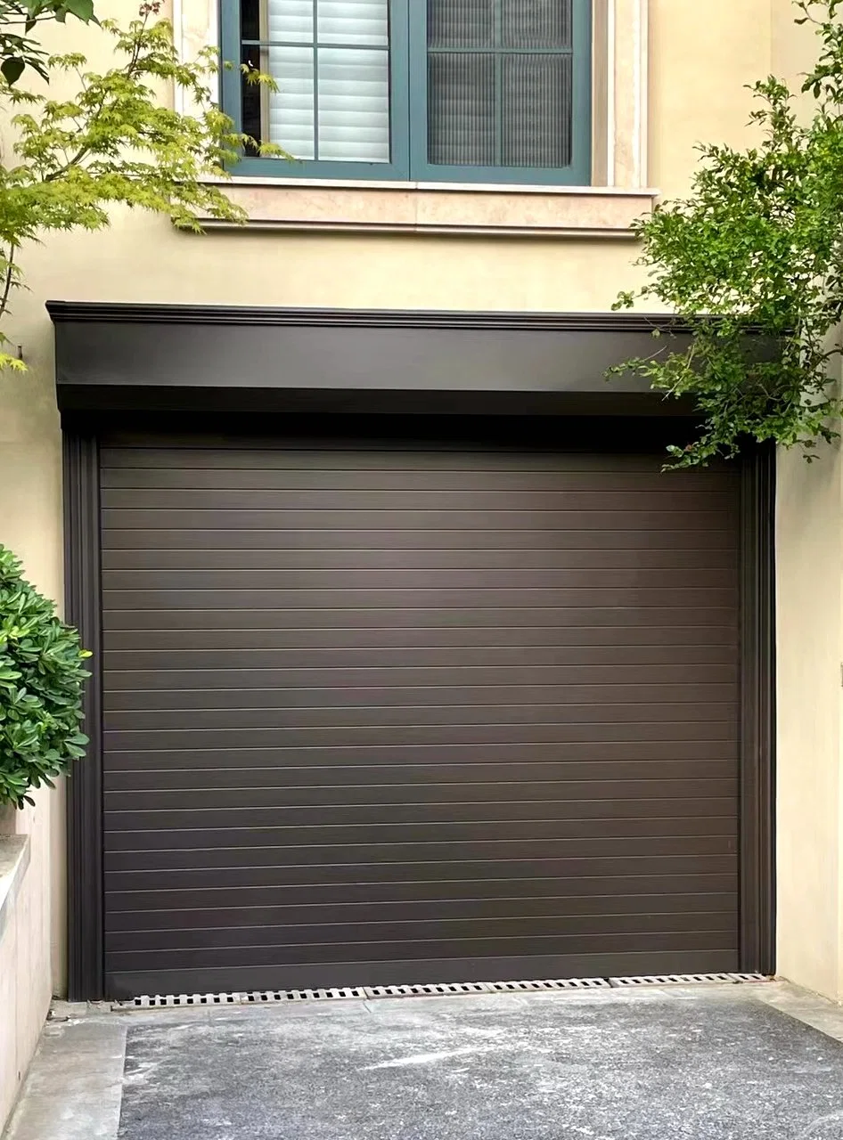 Manual Drive Spring Drum Aluminium Rolling Door Roller Shutter Door