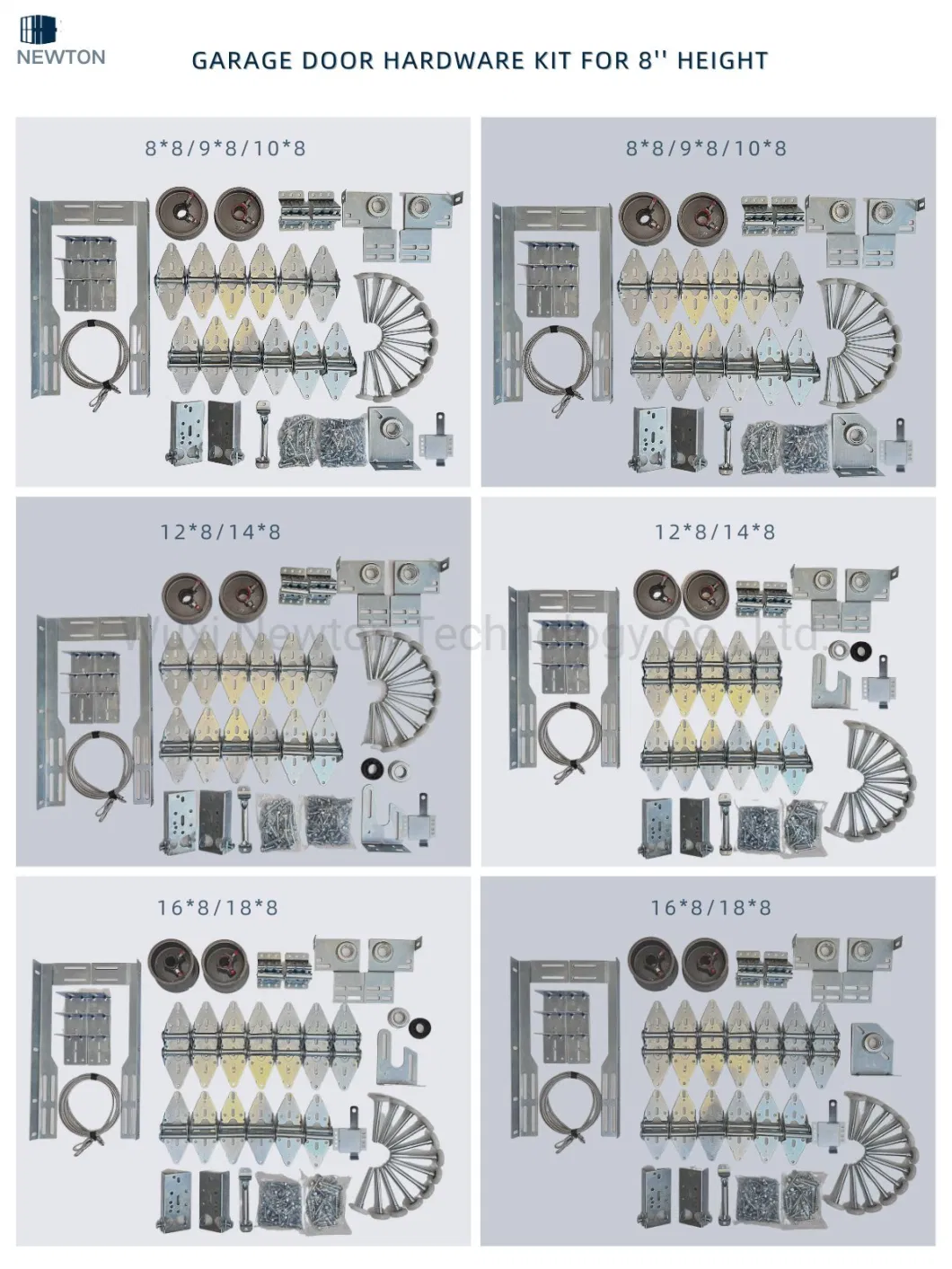 Garage Door Magnetic Hardware Kit Boxes Sectional Garage Door Accessories