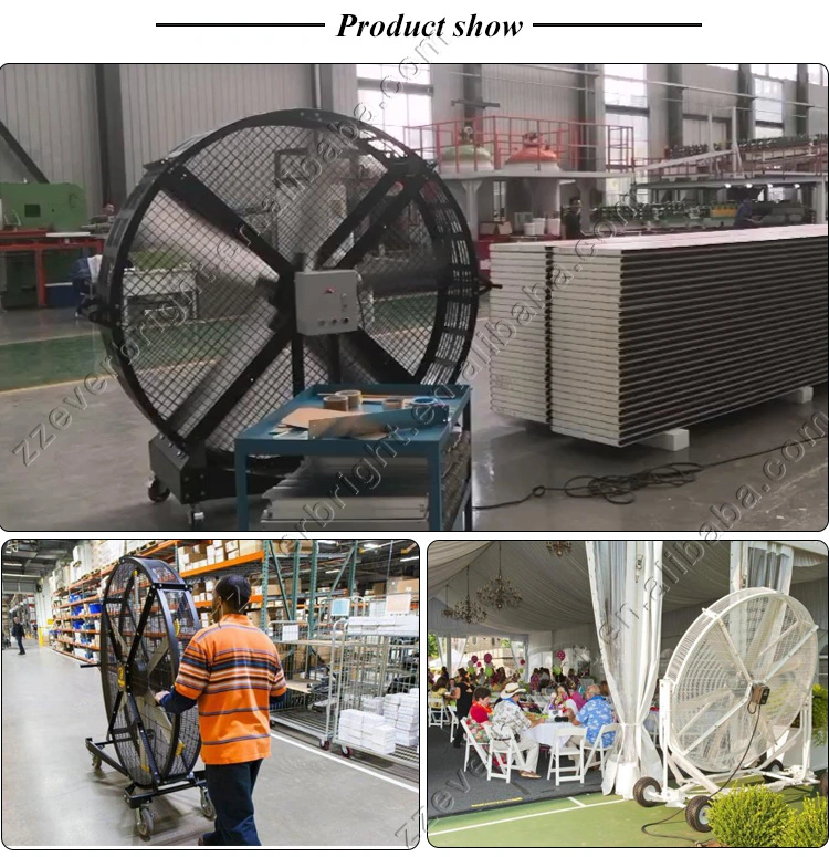 Mobile Fan Stand Cooling Industrial Electric Floor Fan