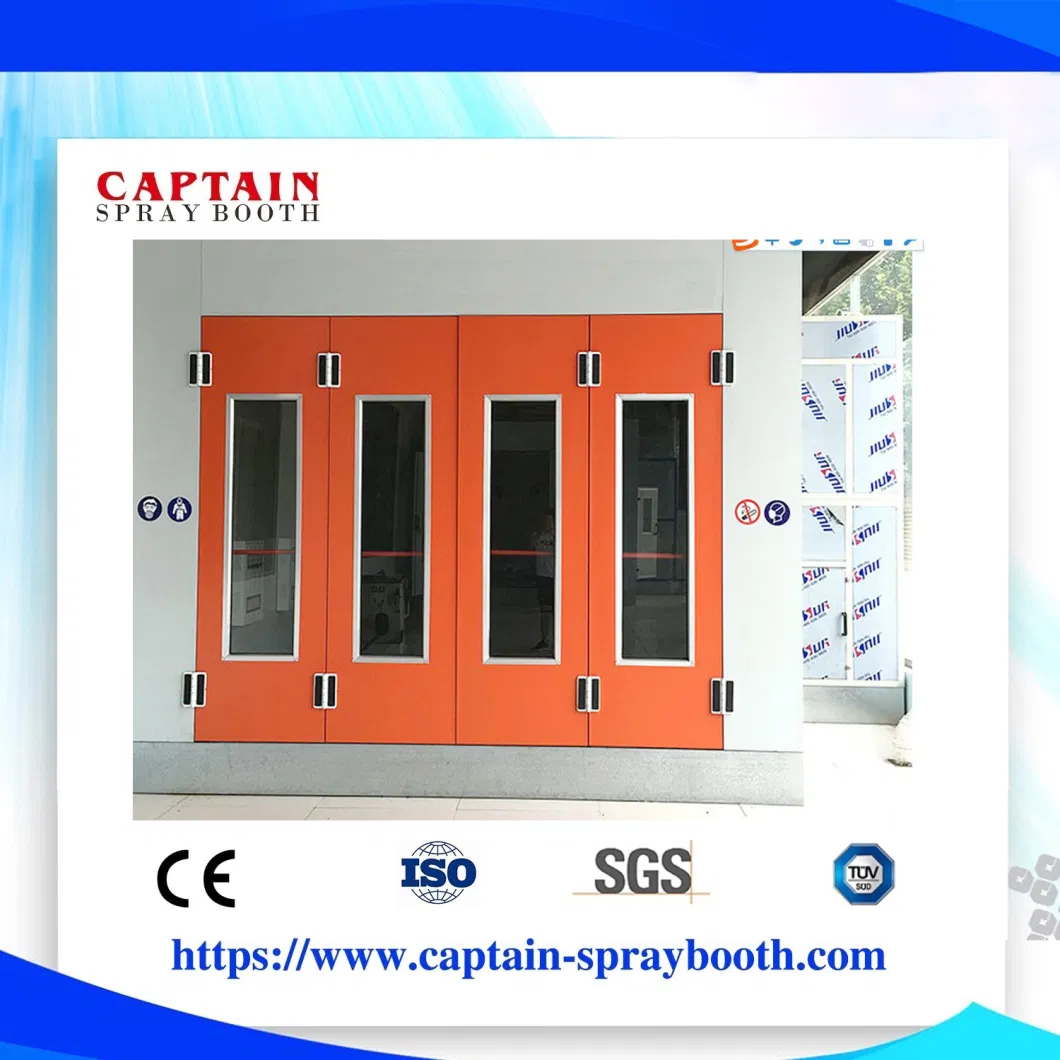 Electric Heating Customized High Standard Spray Booth/ Paint Chamber Garage Equipment Paint Room Powder Coating Booth