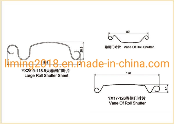 Metal Garage Door Used Equipment Press Machinery Flush Machine