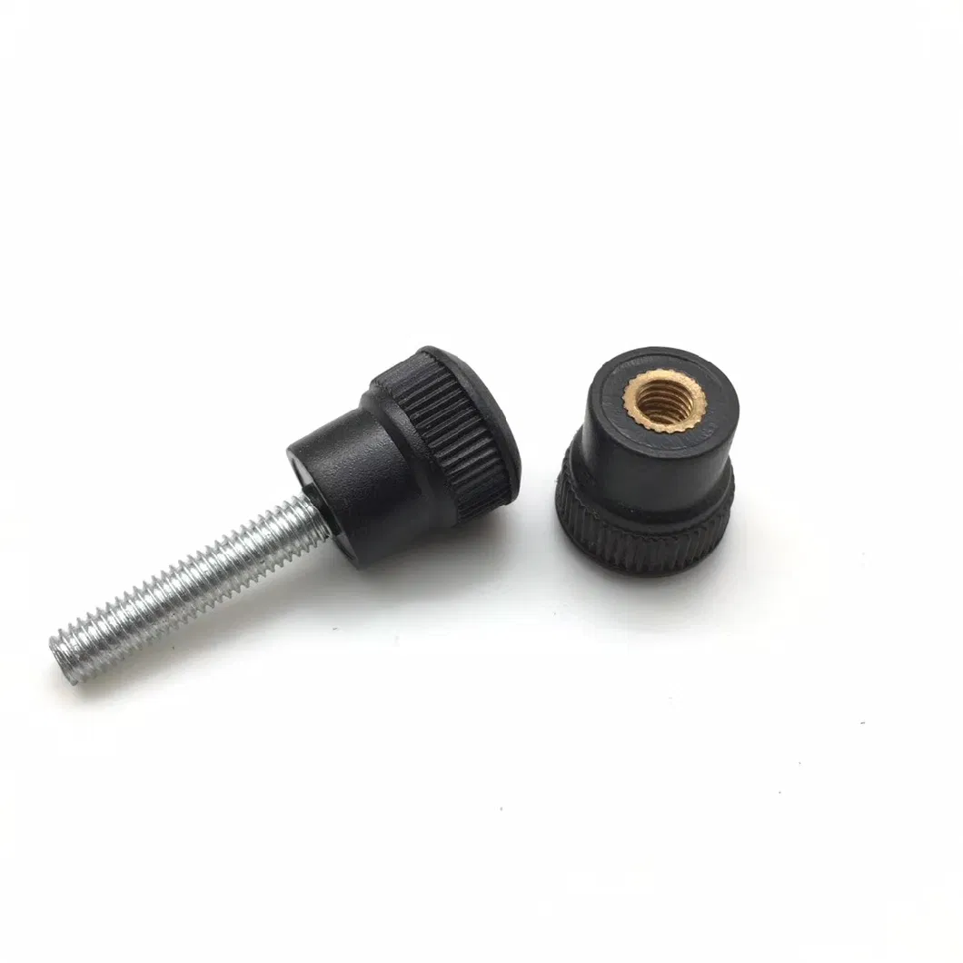 M6 M8 M10 Plum Head Plastic or Nylon Screw Head Knob Screws Handle Twist Tighten Adjust Bolts