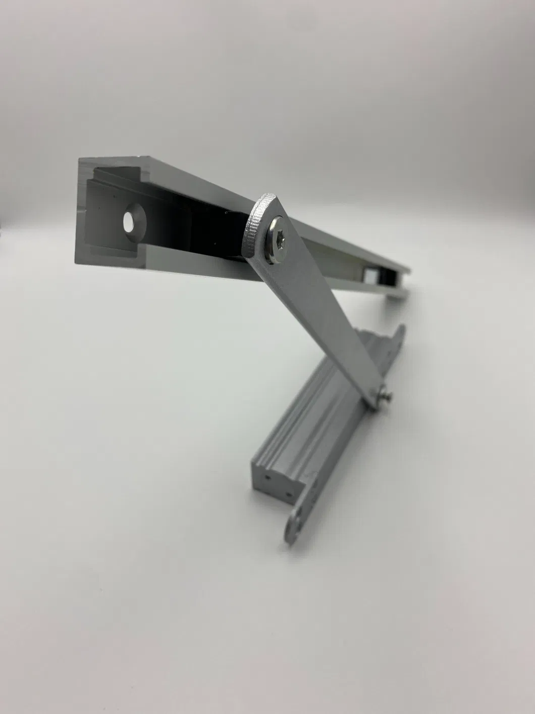 Silver Aluminium Spring Hydraulic Easy Installation Adjustable Automatic Door Closer