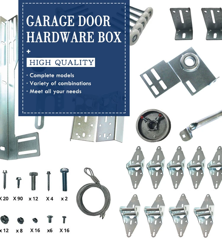 E900 Tilt Track and Tilt Jamb Fittings Kit for Tilt One Piece Garage Doors