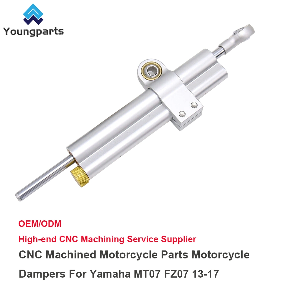 CNC Machined Stainless Steel Motorcycle Damper Bracket for Yomaha Mt07 Fz07