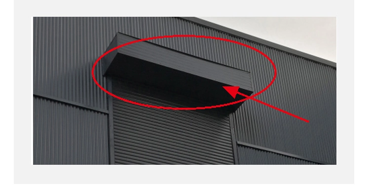 Cost Effective Galvanized Steel Fire Rated Rolling Fireproof External Wind Resist Metal Roller Shutter Door