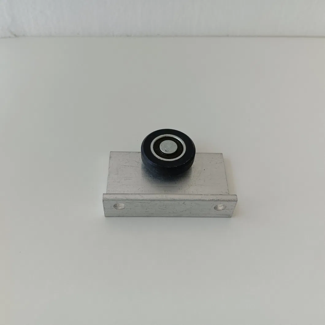 Single Roller Wheel Nylon Gate Pulley Aluminium Windows Rollers with Ball Bearings