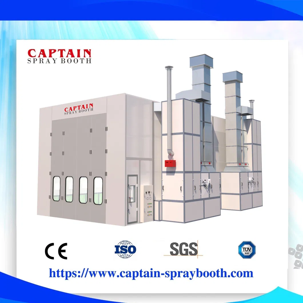 Electric Heating Customized High Standard Spray Booth/ Paint Chamber Garage Equipment Paint Room Powder Coating Booth