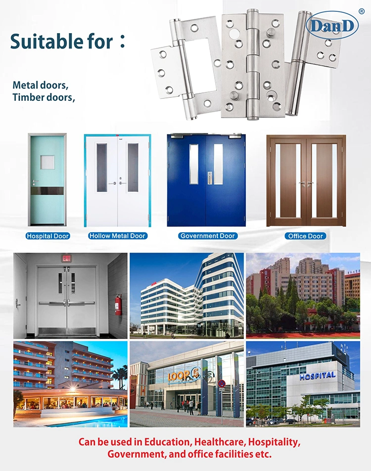 Stainless Steel Security Business Metal Door Hinge Manufacturer for Home