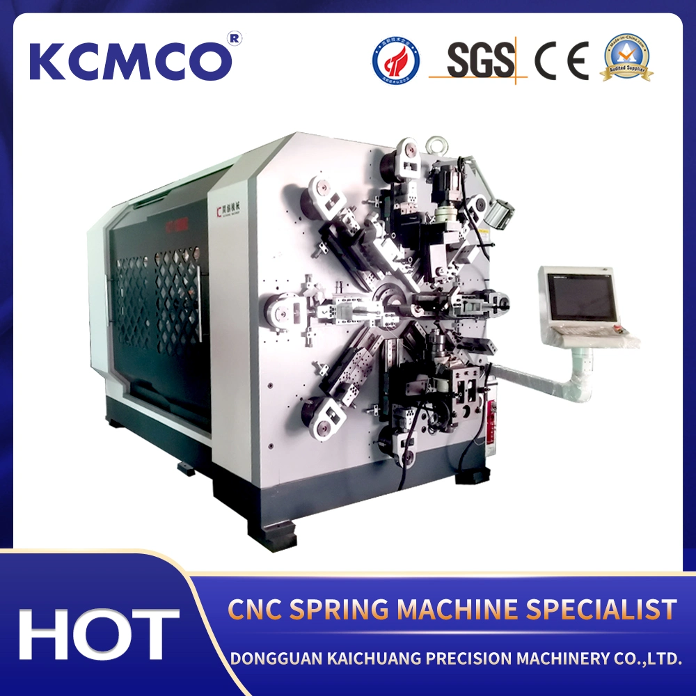 Camless CNC Spring Coiling Machine 12 Axis torsion spring making machine