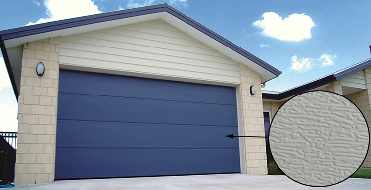 Easy Lift Automatic Electric CE Approved PU Foamed Insulated Cheap Garage Doors