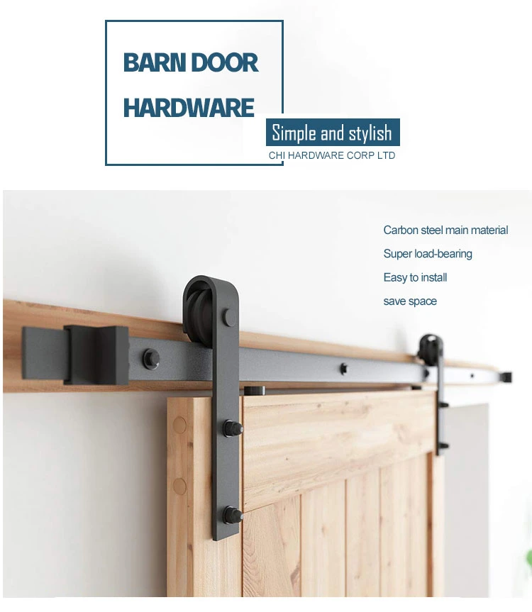 Wooden Garage Door Decorative Metal Hinges Handle Black Garage Door Magnetic Luxury Decorative Hardware