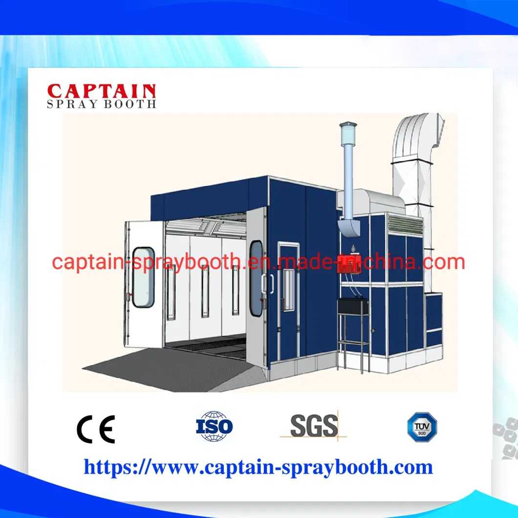 Burner Heating Spray Booth/ Dry Chamber/Baking Oven Coating Machine Powder Coating