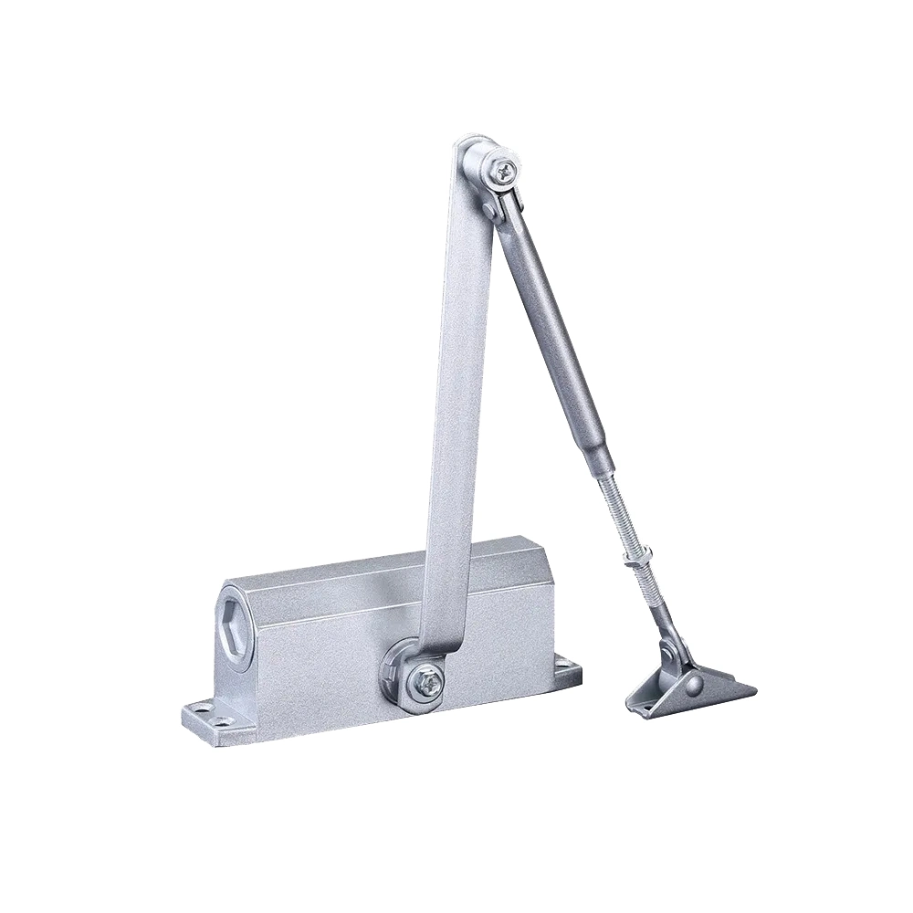 Aluminum Hydraulic Heavy Duty Automatic Door Closer with Sliding Arm Security Spring