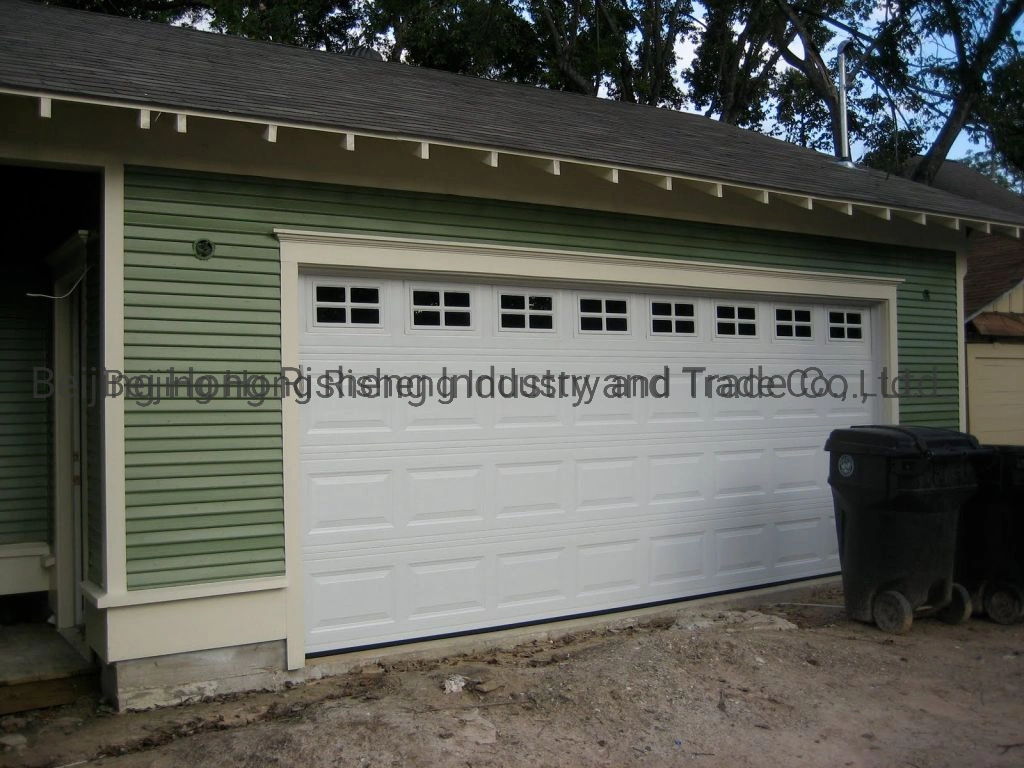 16X7&prime; Sectional Car Double Garage Door Competitive Price