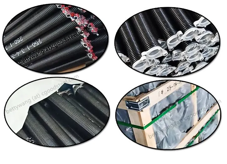 Torsion Spring Wholesale Customized Garage Door Torsion Spring Black Oil Tempered Heavy Duty