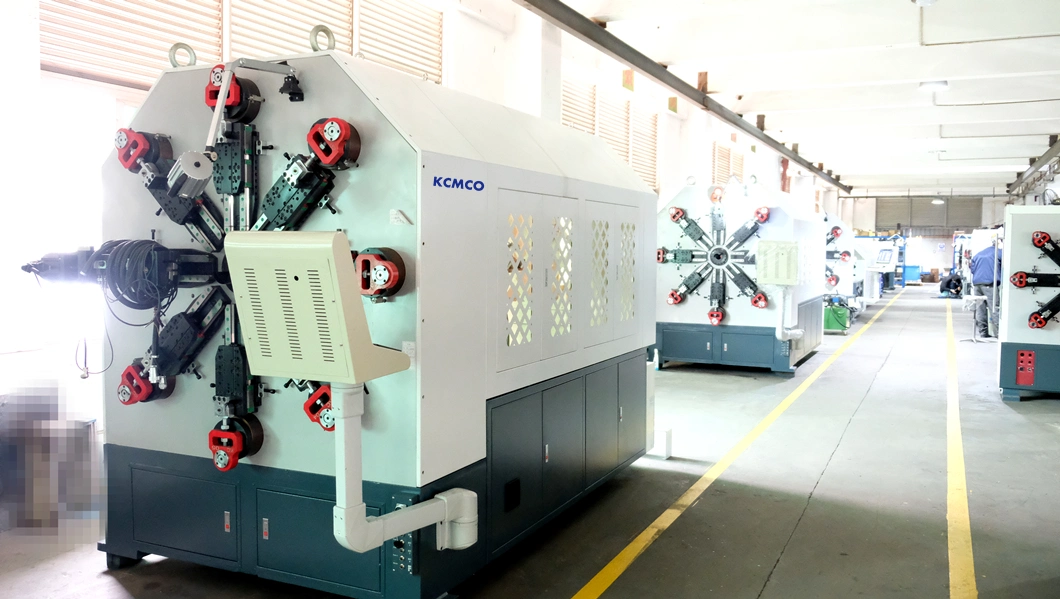 KCT-1245WZ 6mm CNC Wire Bending Machine for 12 Axis Torsion Spring Machine
