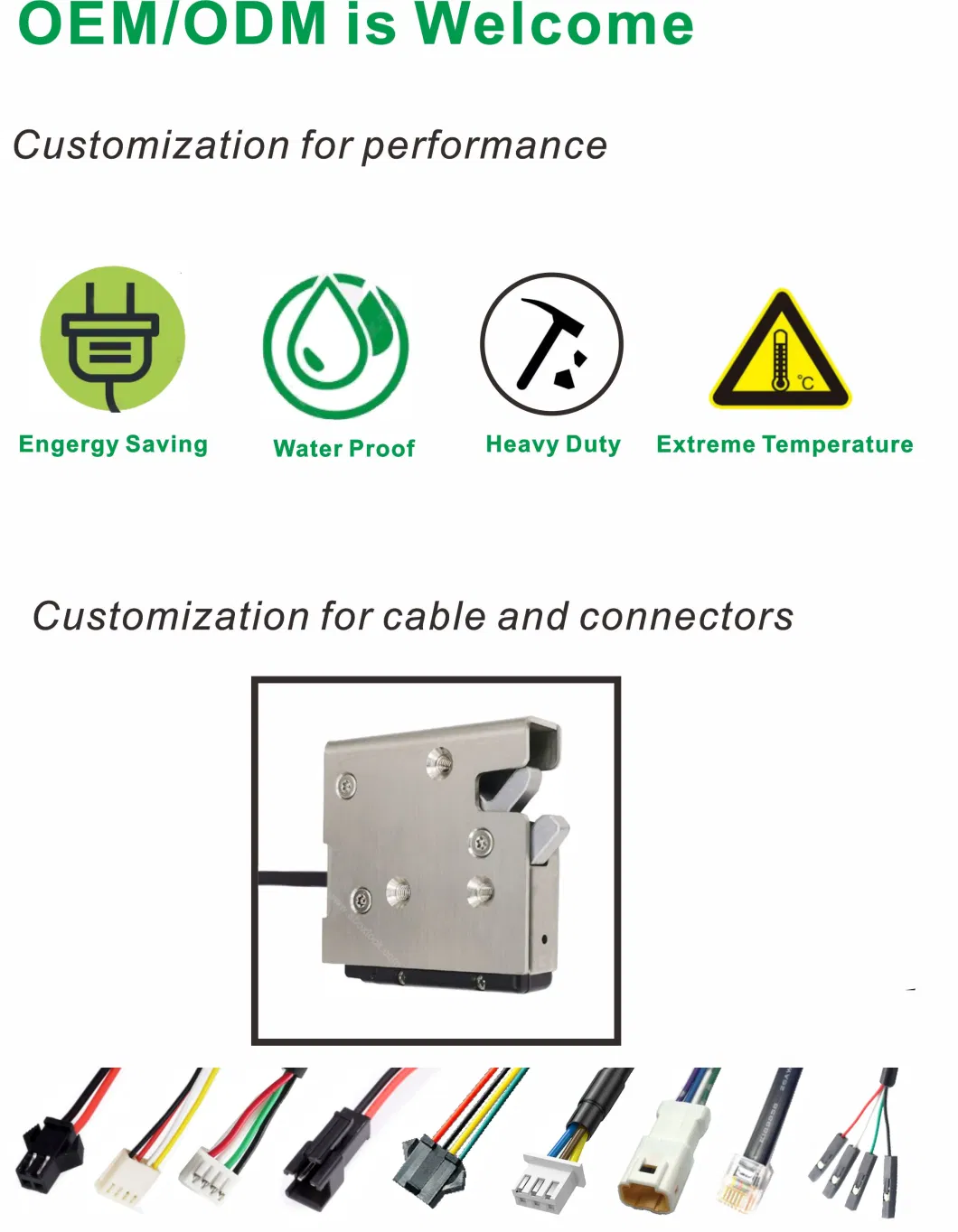 Weatherproof Electromechanical Rotary Latch with for Outdoor Industrial Cabinet